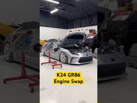 The Honda K24 Swapped GR86 is ALIVE! #engineswap #kswap #k24 #86