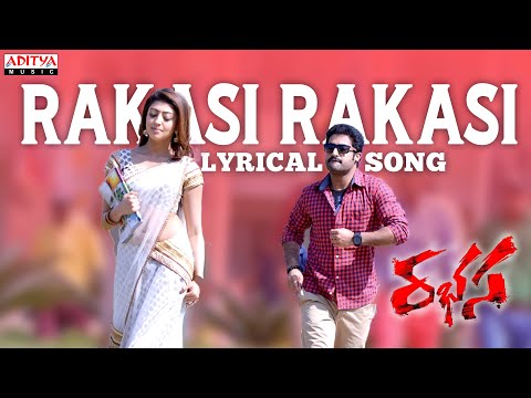 ★ 1 Hour Loop ★ Rakasi Rakasi Song with Lyrics - Rabasa Songs - Enjoy Jr. NTR Fans - Rabhasa