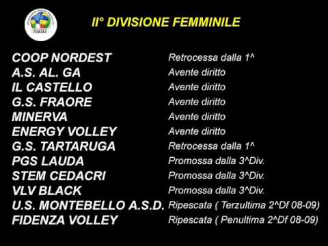 Presentazione squadre Divisione Parma 2009-2010