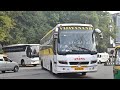 Bangalore Mumbai Volvo Bus Fanning In BENGALURU