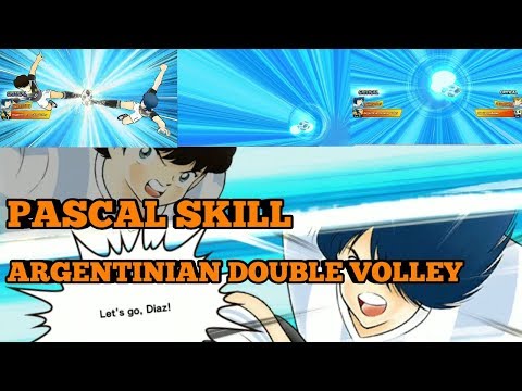 ALAN PASCAL SHOT ARGENTINIAN DOUBLE VOLLEY - CAPTAIN TSUBASA DREAM TEAM