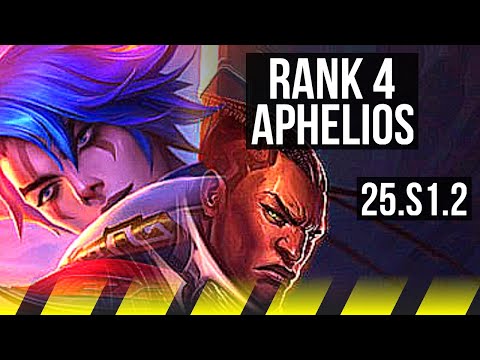 APHELIOS & Lulu vs LUCIAN & Nami (ADC) | Rank 4 Aphelios | JP Challenger | 25.S1.2