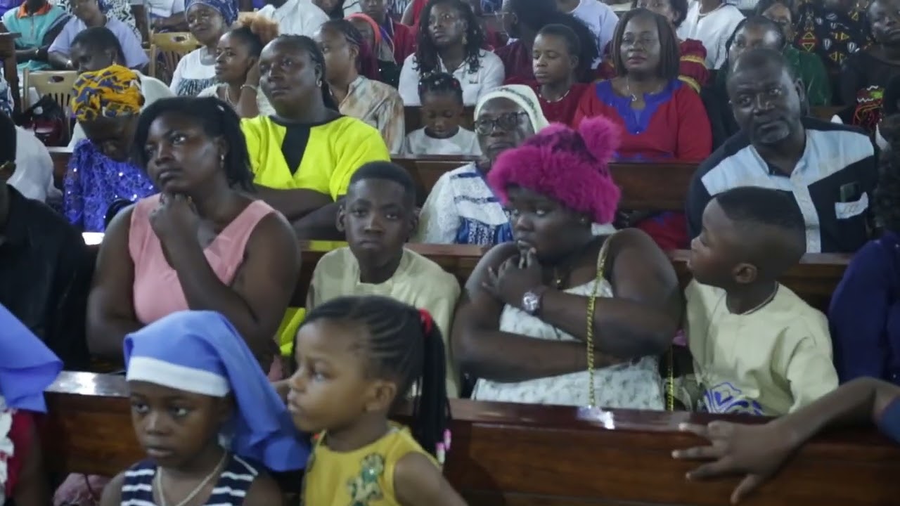 Touching speech from Fr. Agi Livinus at his last Mass as Parish Priest