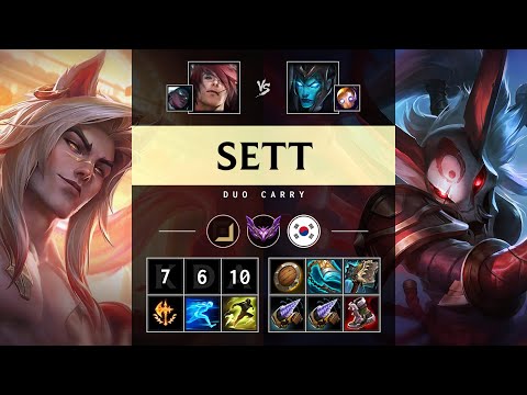 Sett ADC vs Kalista - KR Master Patch 25.10