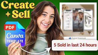 This Etsy Digital Product Made 5 Sales TODAY?! Step-by-Step Tutorial!