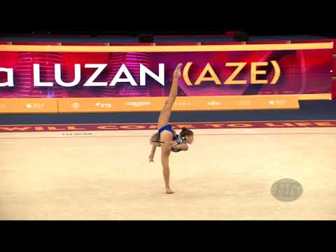 LUZAN Yelyzaveta (AZE) - 2019 Rhythmic Worlds, Baku (AZE) - Qualifications Clubs