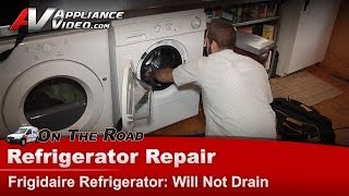 Frigidaire Washer Repair - Will Not Drain or Pump Out - Drain Pump