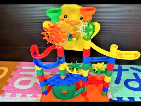 #79 Marble runマーブルラン(32)  ASMR Healing sound ビー玉転がし おもちゃ