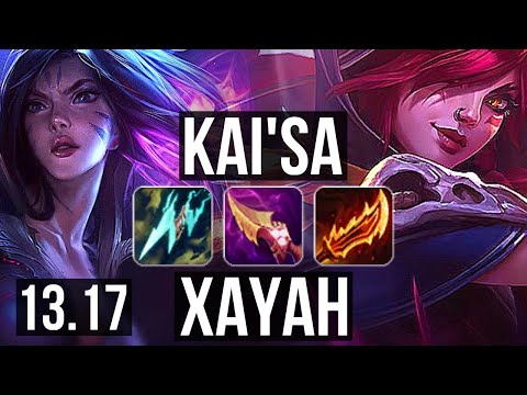 KAI'SA & Neeko vs XAYAH & Sona (ADC) | Penta, 16/0/5, Legendary, 67% winrate | NA Master | 13.17