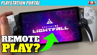 PlayStation Portal -  Destiny 2 Remote Play Impressions - PVP