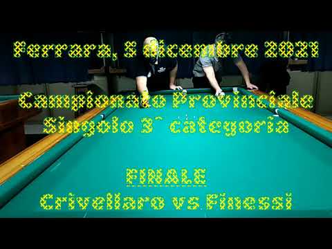 Crivellaro vs Finessi - Finale - Campionato Provinciale Singolo 3^ categoria