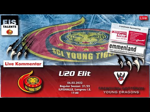 MS 21/22 - U20 Elit - Regular Season - SCL Young Tigers vs Fribourg-Gottéron Young Dragons