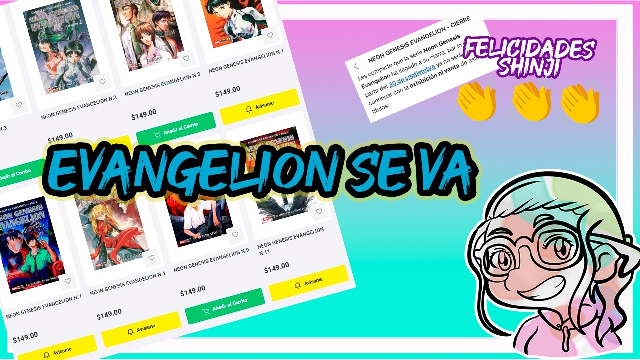 La tanko de Neon Genesis Evangelion sale del catálogo de Panini Manga