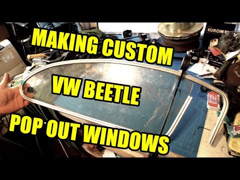 Custom Chop Top Pop Out Windows 1 - ROTTEN OLD 1956 VW Beetle - 109