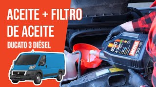 Youtube thumbnail of video "Cambio de aceite y de filtro de aceite Ducato 3 3.0 Multijet 🛢"