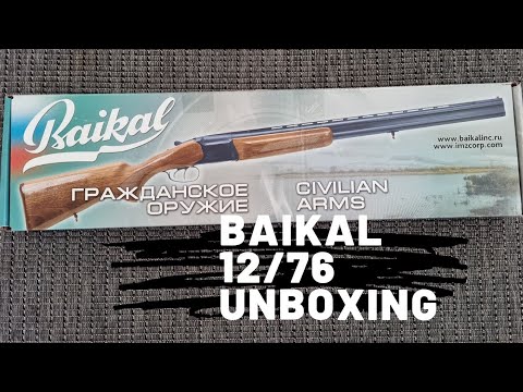 Unboxing Baikal MP-27 1C cal 12/76