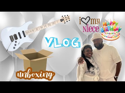 BIRTHDAY PARTY AND PRS FIORE GUITAR UNBOXING | VLOG