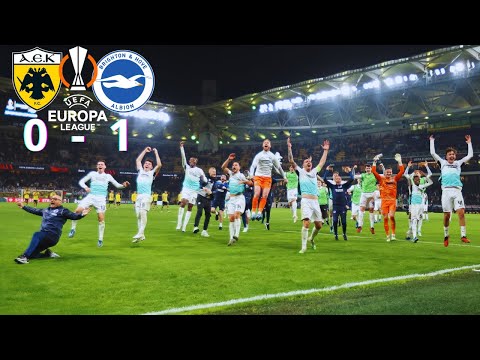 HISTORIC DAY for BRIGHTON as they beat AEK ATHENS | AEK ATHENS 0-1 BRIGHTON | MATCHDAY VLOG BRIGHTON