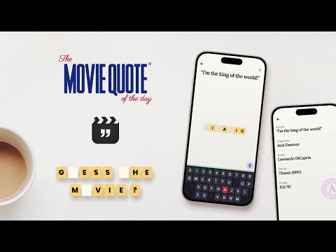 The Movie Quote of the Day Video