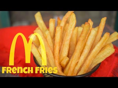 How to make McDonald's French Fries Recipe at Home | Homemade French Fries Recipe | Hindi/Urdu