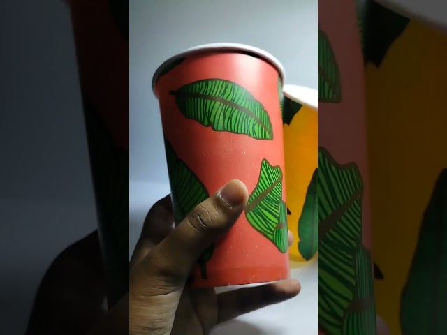 Juice Paper Cup - Disposable Printed Paper Cup Manufacturer from ...