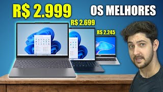 Laptops under R$3,000 that will do everything you need! Work, studies, and games!