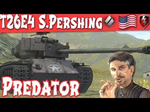 WOT Blitz T26E4 Super Pershing Review & Guide American Tier 8 Medium | World of Tanks Blitz