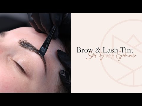 How to tint eyebrows? - Perfect Eyelash Brow & Lash Tint