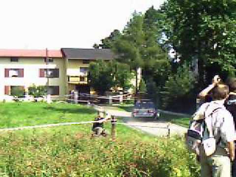 Tomasz Cecot/Leszek Fucik - Fiat 131 Abarth 52 Śląski Rajd Wisły 2005 OS Iłownica BOKIEM