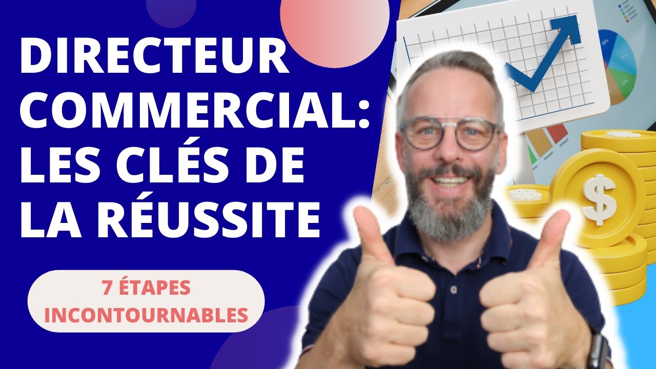le métier de directeur commercial : 7 étapes clés du succès. #motivation #leadership #charisme