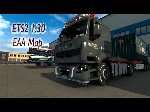 ETS2 1.30 | EAA Map v4.5 | Map Combo | Download + Install