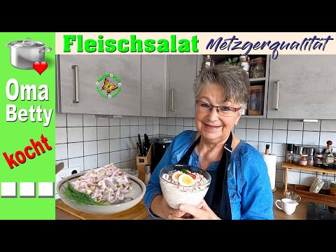 Meat salad like from the butcher's shop