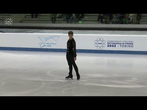 Alessandro Fadini – 2021/2022 Italian Figure Skating Championships SP