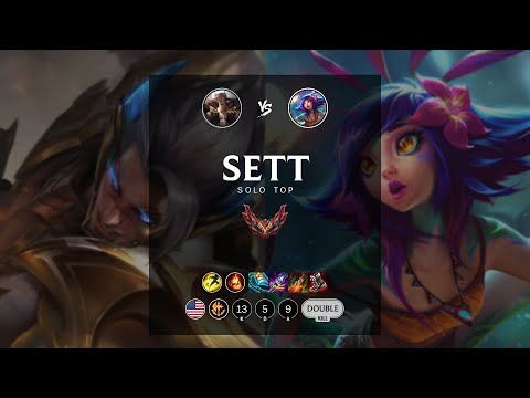 Sett Top vs Neeko - NA Grandmaster Patch 12.9
