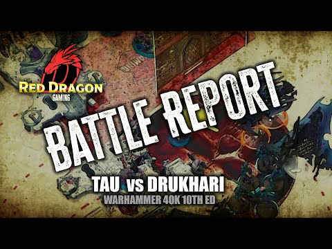 Tau vs Drukhari Battlereport
