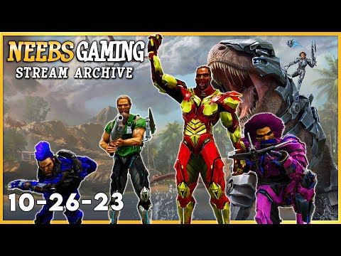 Our FIRST Ark Survival Ascended Stream! Stream date: 10-26-23