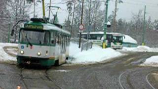 preview picture of video 'Tramvaje v Liberci (Trams in Liberec) Lidové Sady 4'