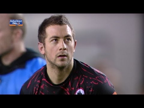 Greig Laidlaw straight forward penalty - Edinburgh v Leinster 4th Jan 2013
