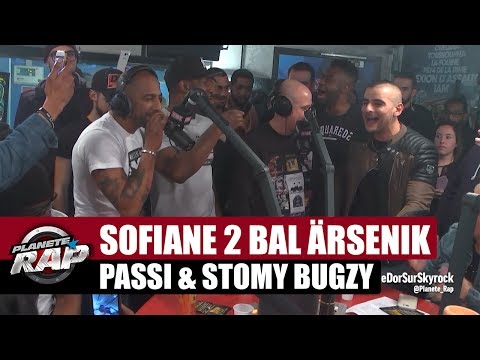 Sofiane, 2 Bal, Ärsenik, Passi, Stomy Bugsy en live 