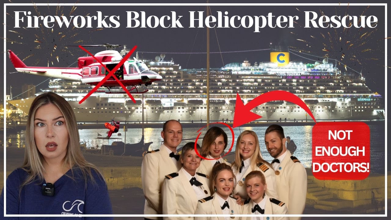 Cruise Ship Emergency: $4000 Taxi with Explosive Equipment!