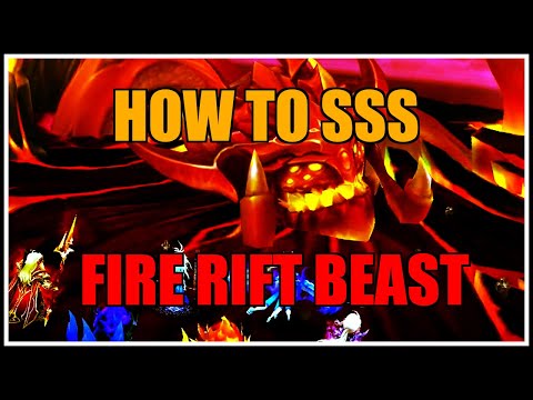 Summoners War | How to SSS Fire Beast with F2P Auto Team - Rift Dungeon Guide