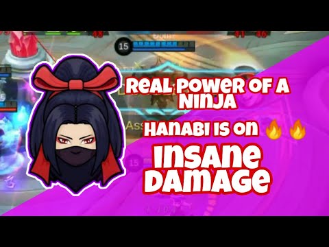 Real power of  Ninja|Hanabi best build 2020-Mlbb