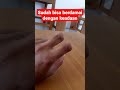 ASLI Penampakan 3 Jari Tangan Putus Shorts Short