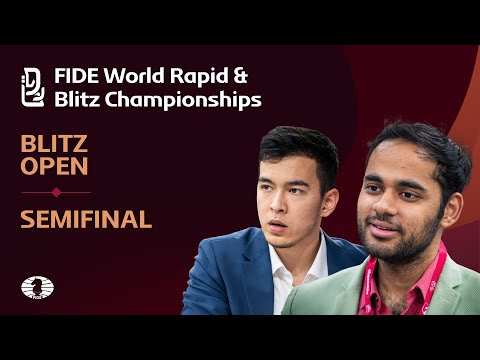 🇺🇿 Nodirbek Abdusattorov – Arjun Erigaisi 🇮🇳 | Semifinal | Open | FIDE World Blitz Championship 2025