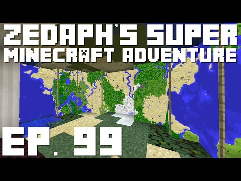 Zedaph's Super Minecraft Adventure: E99 - Corridor Completion