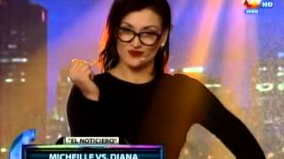 MICHEL SOIFER Y DIANA SANCHEZ SE DICEN DE TODO EN NOTICIERO