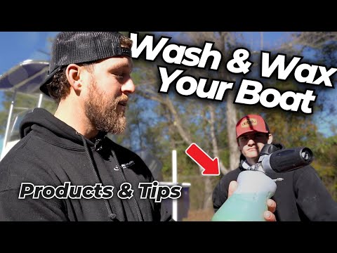 Wash & Wax A Boat Like A Pro…