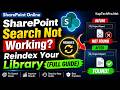 How To Reindex A SharePoint Document Library Step By Step Guide