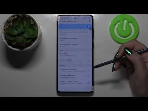 How to Enable Developer Options in SAMSUNG Galaxy Note 10 Lite  – Find Advanced Settings