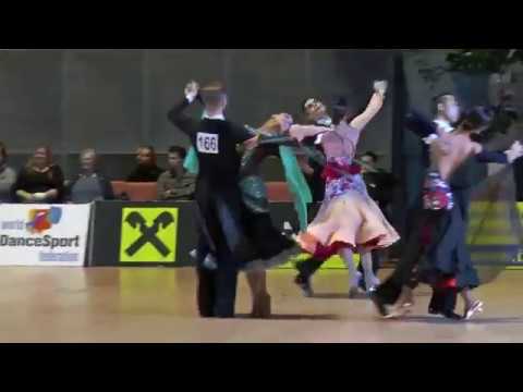 2019-02-17 WDSF International Open - R1- Slowfox - Ziffova-Fus